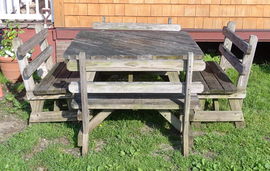 Picnic Table & Benches (1 of 6)