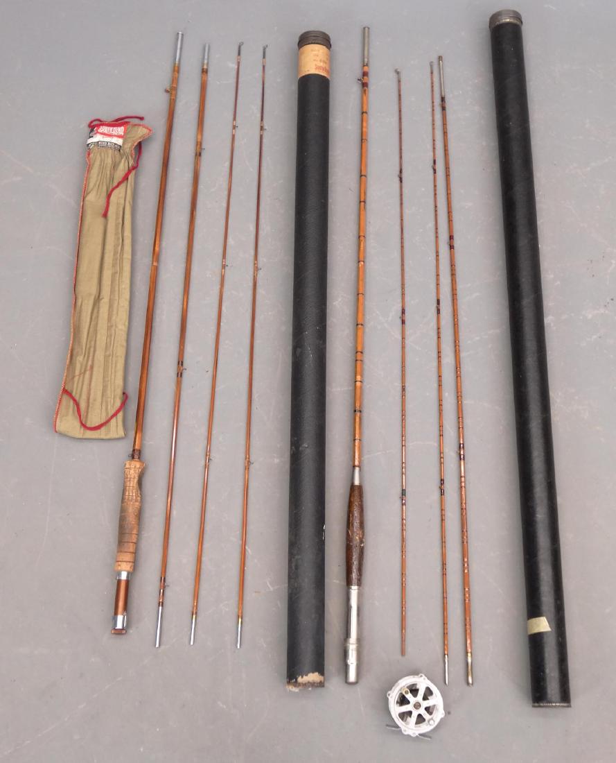 Bamboo Fishing Rods & Reel (1 of 5)