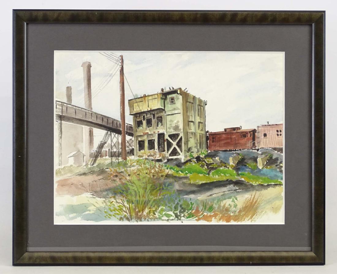 American School, Railroad Scene (1 of 5)