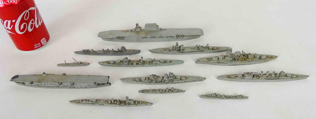 Lead Toy Battleships (1 of 9)