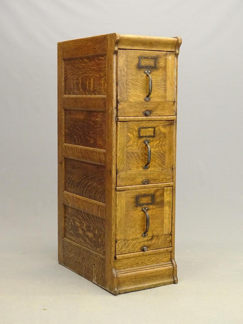 Oak File Cabinet (1 of 5)