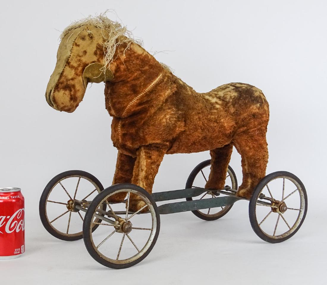 Early Toy Platform Horse (1 of 6)