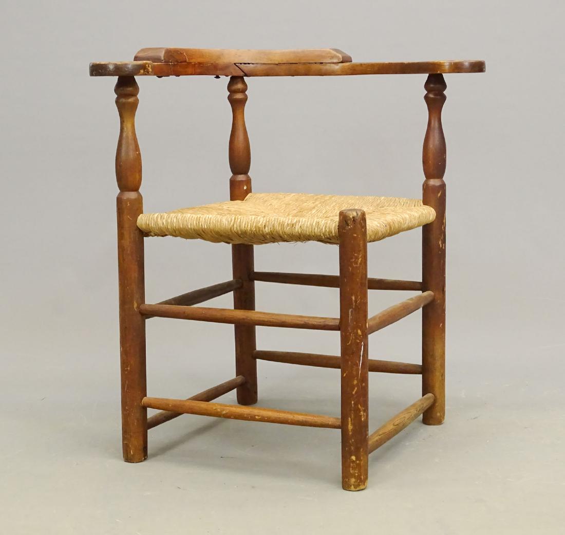 18th c. New England Corner Chair (1 of 4)
