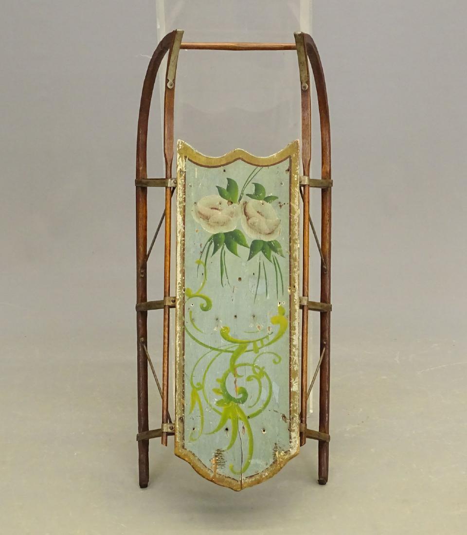 19th c. Painted Runner Sled (1 of 3)