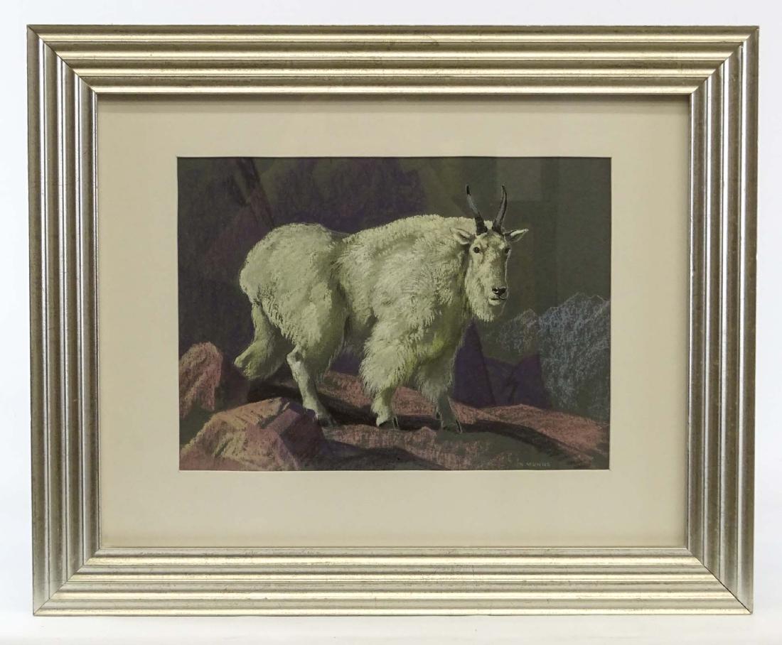 Western Americana Goat Pastel (1 of 4)