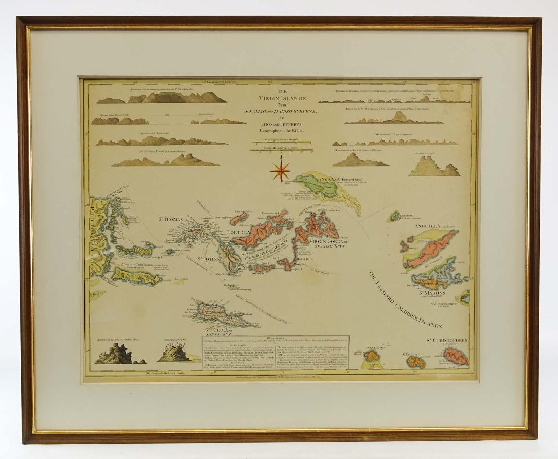 Virgin Islands Carribbean Sea Chart (1 of 6)