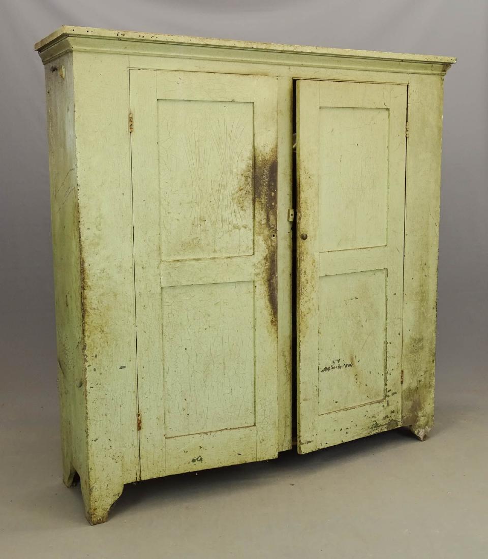 19th c. Hudson Valley Wall Cupboard (1 of 5)