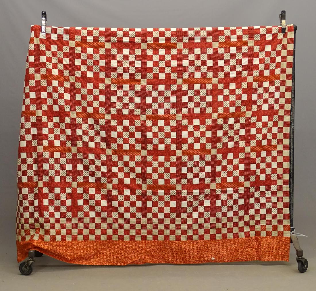 19th c. Quilt Top (1 of 3)