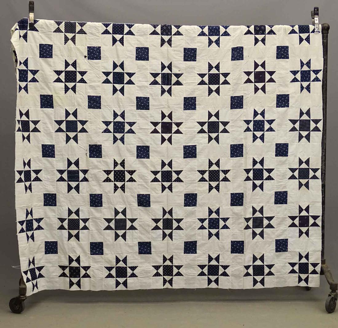 19th c. Quilt Top (1 of 6)