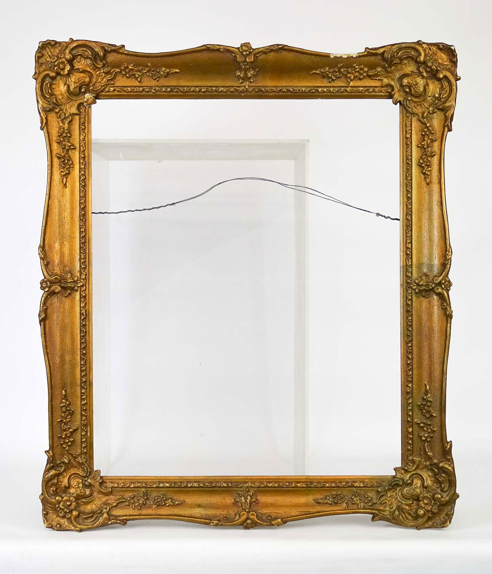 C. 1840 Gilded Plasterwork Frame (1 of 3)