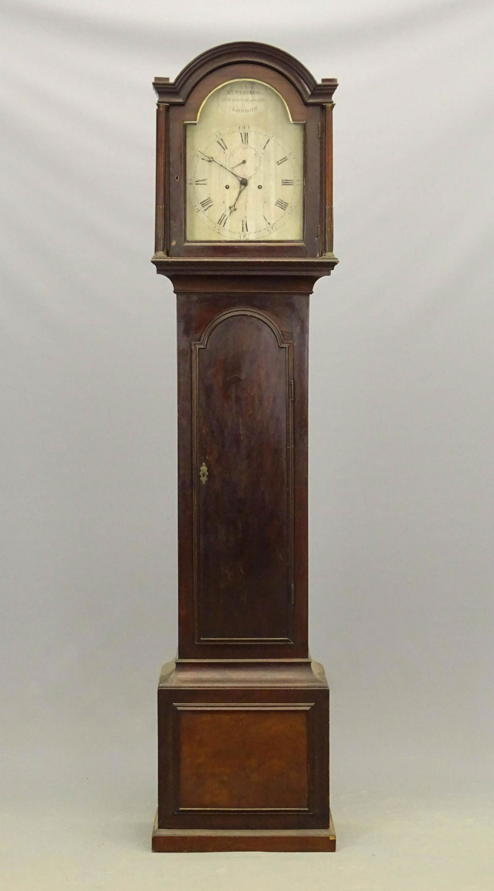 19th c. English Grandfather Clock (1 of 9)
