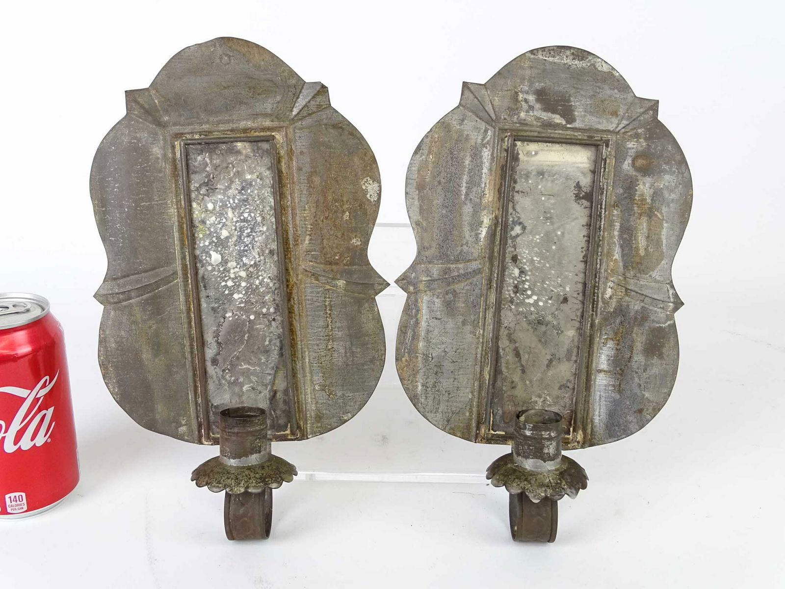 Pair Mirrored Sconces (1 of 3)