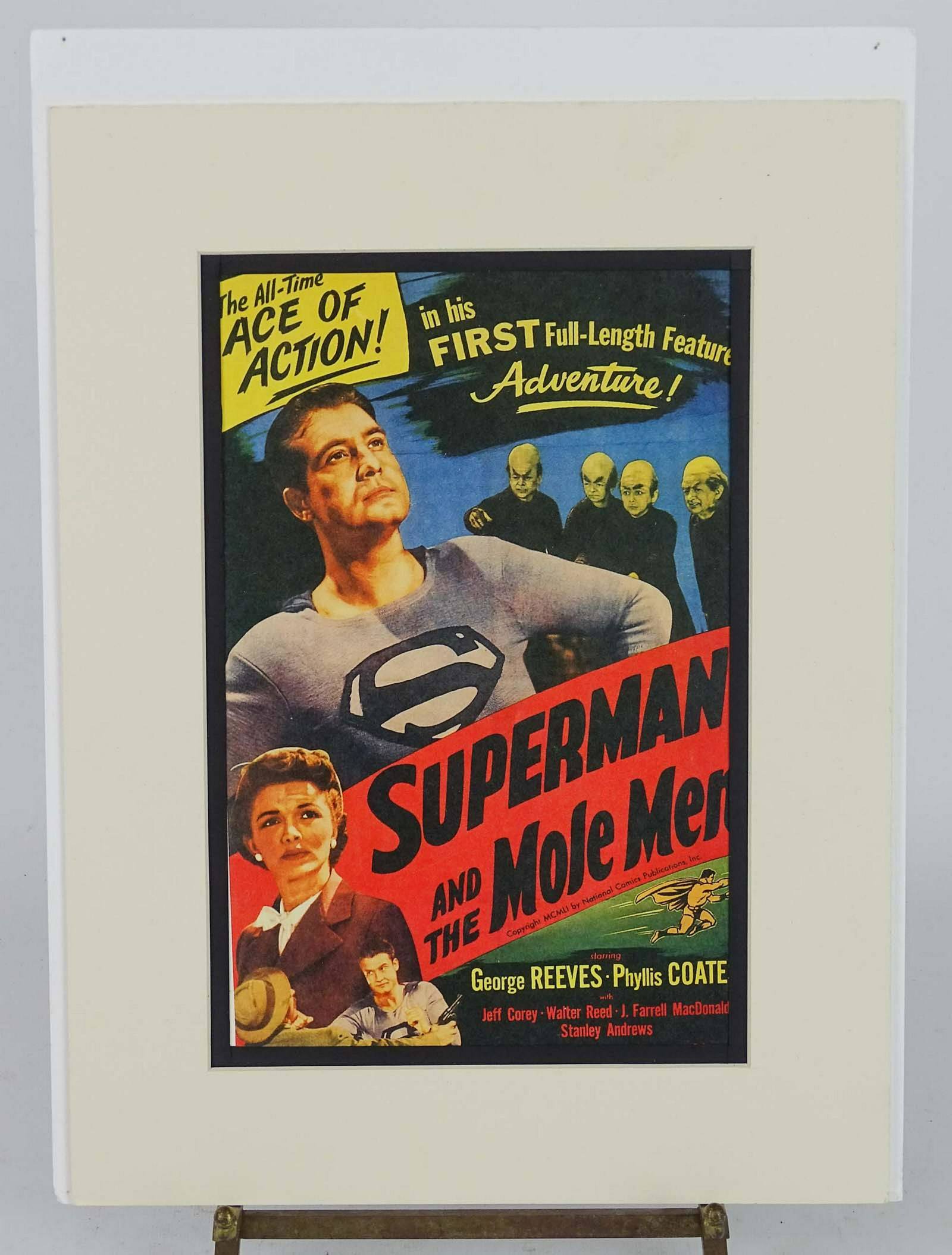 Superman Art Lithograph Display (1 of 3)
