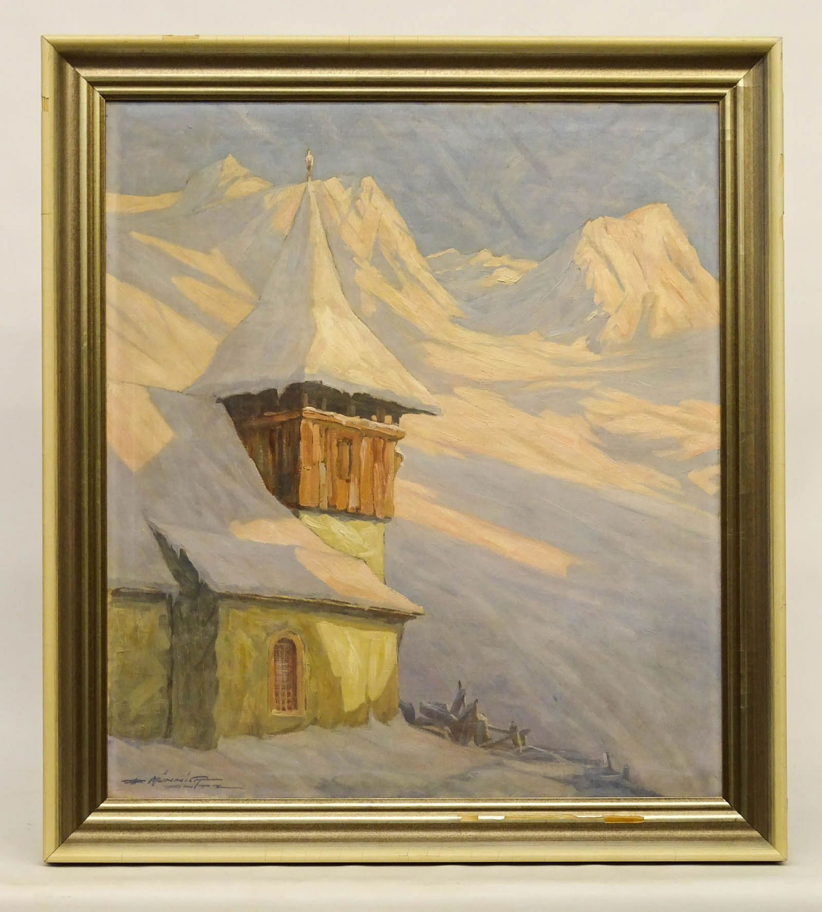 Continental School, Winter Landscape (1 of 4)