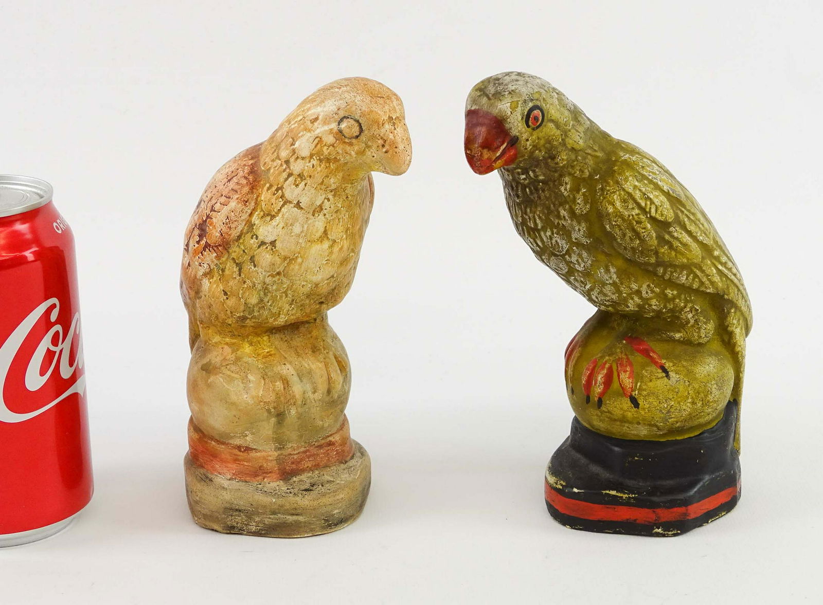 Chalkware Parrots (1 of 4)