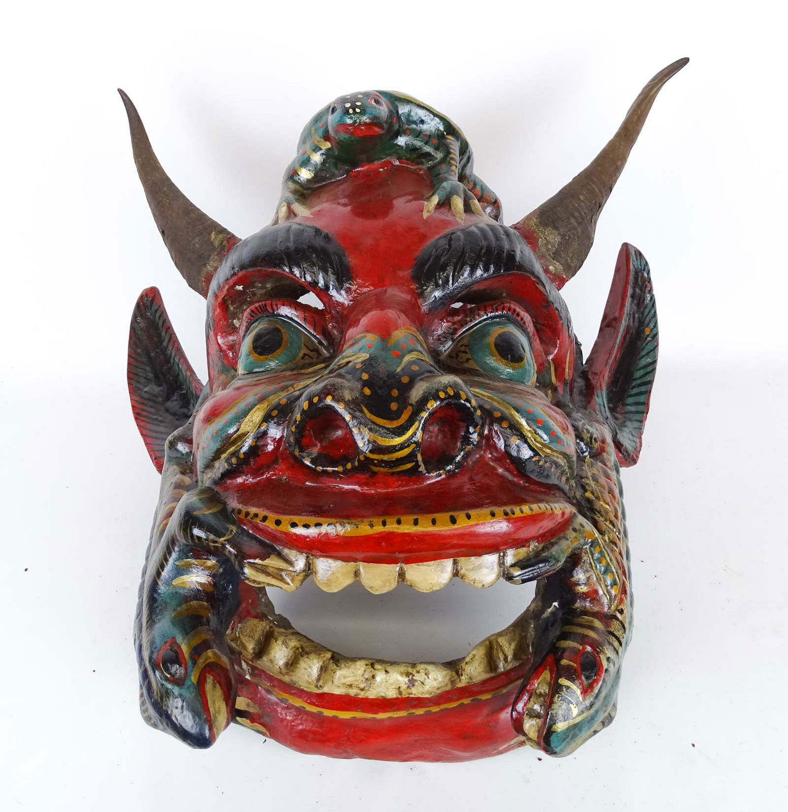 Carved Indonesian Mask (1 of 5)