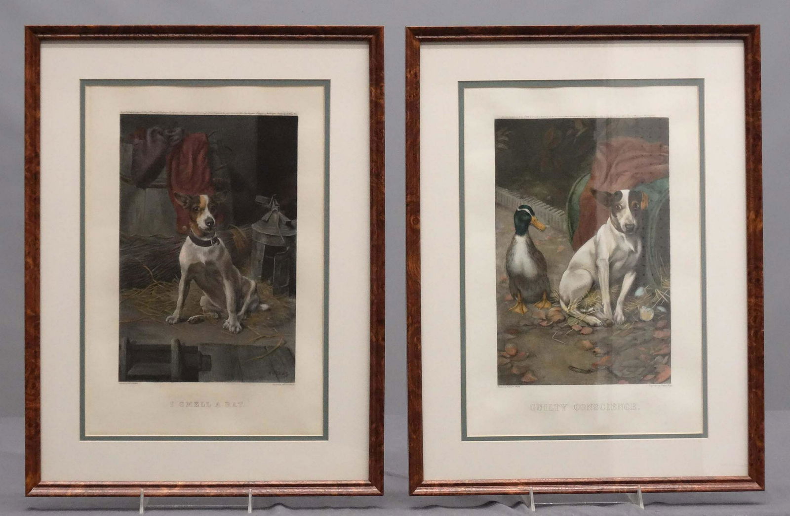 Pair Dog Prints (1 of 6)