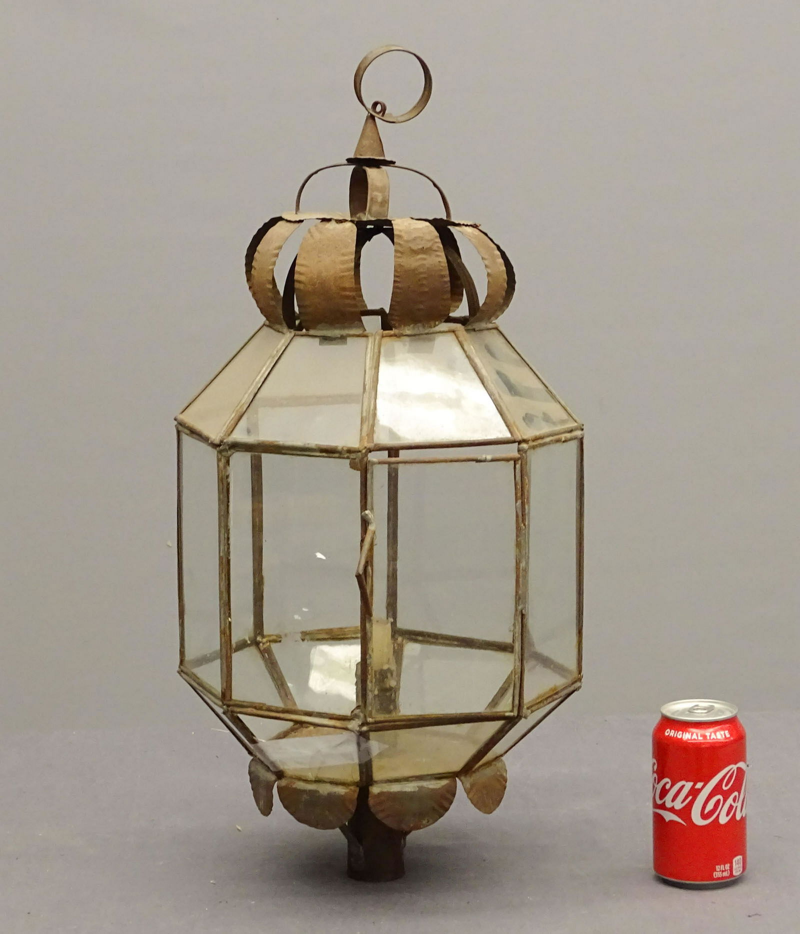 Tin & Glass Lantern (1 of 5)