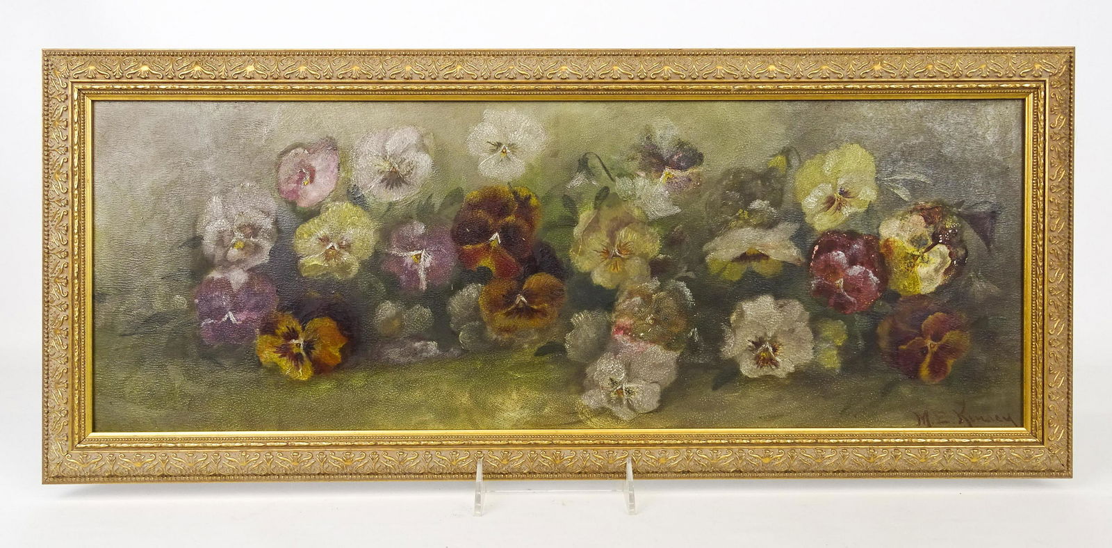 American School, Pansies (1 of 3)