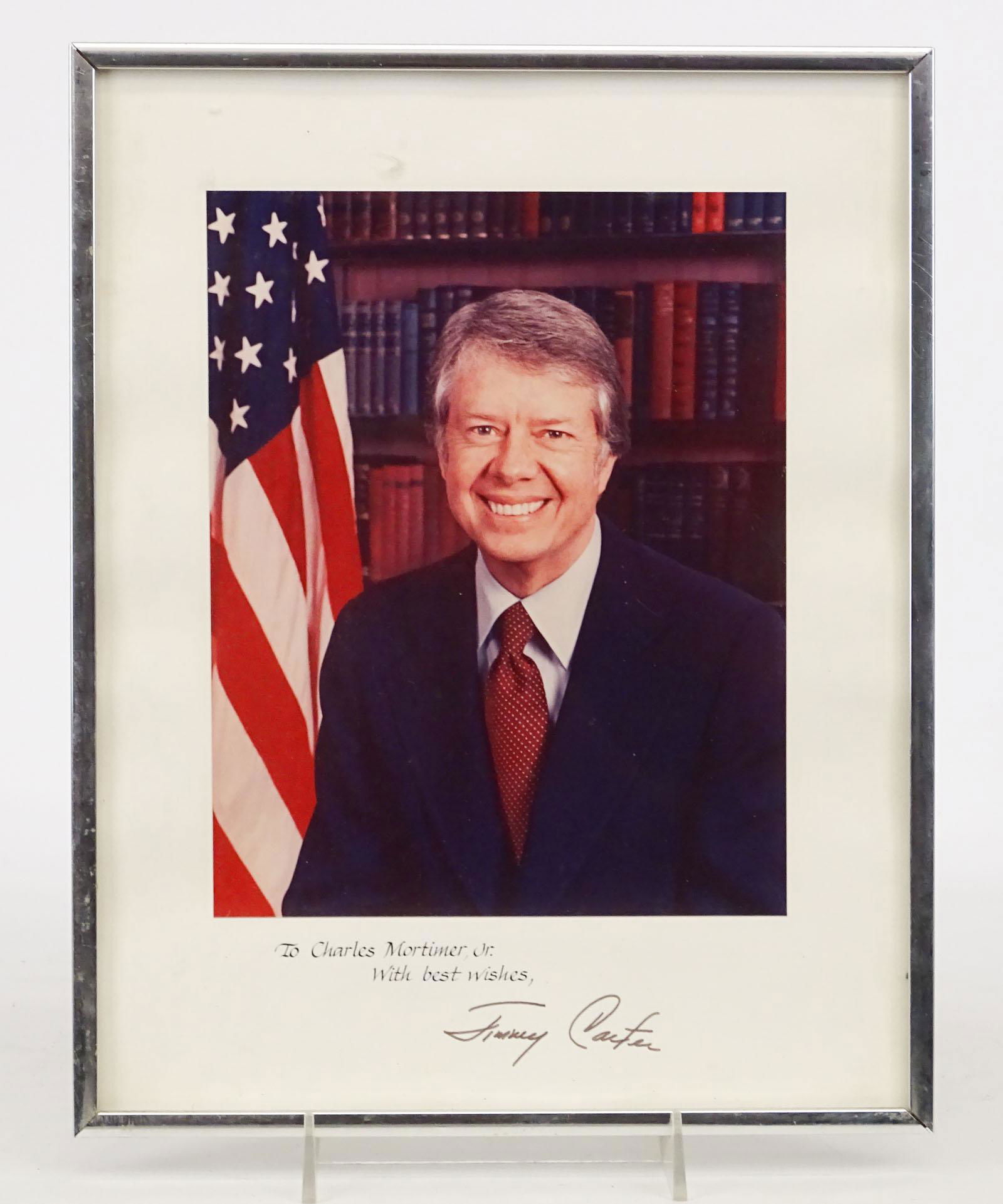 Jimmy Carter Autographed Photograph (1 of 3)