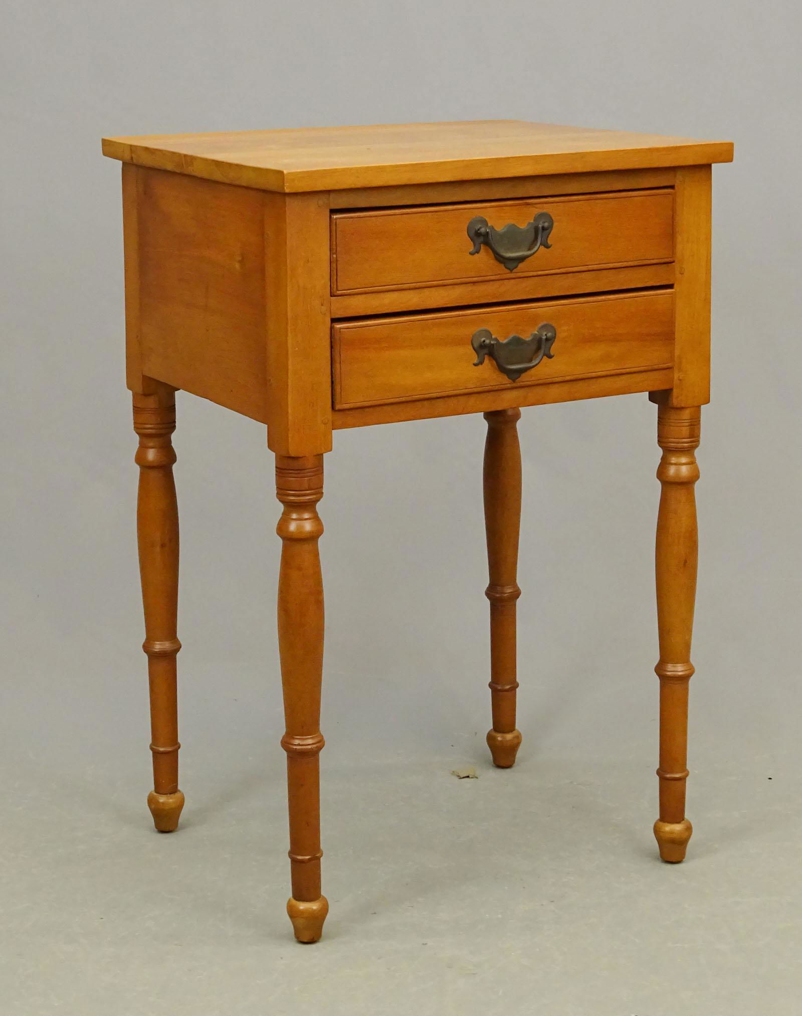 19tth c. Two Drawer Stand (1 of 4)