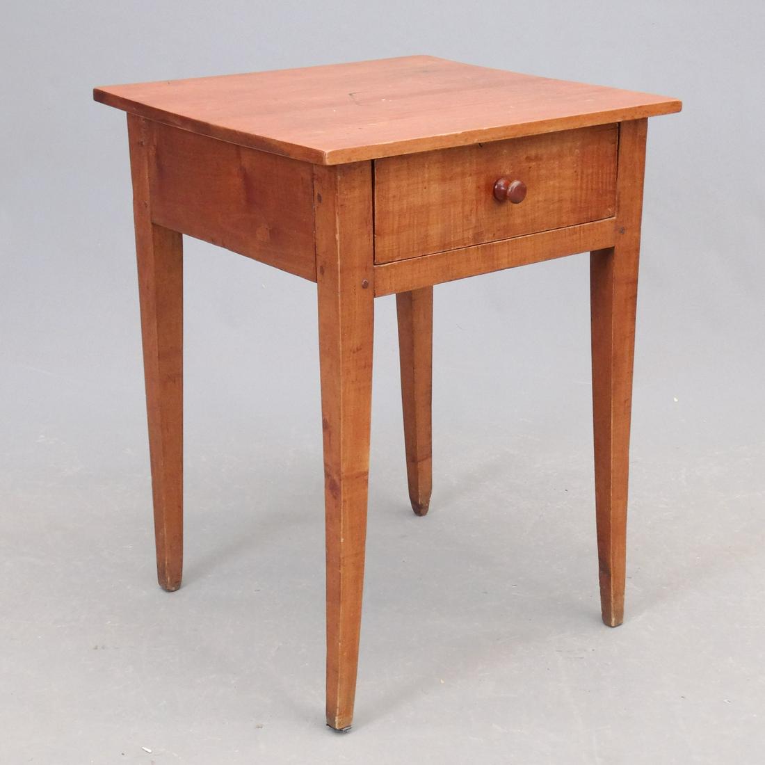 19th c. Single Drawer Stand (1 of 4)