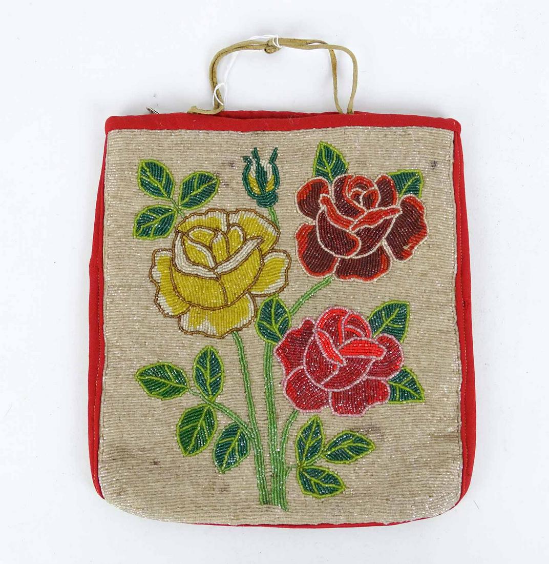 Native American Beadwork Pouch (1 of 4)