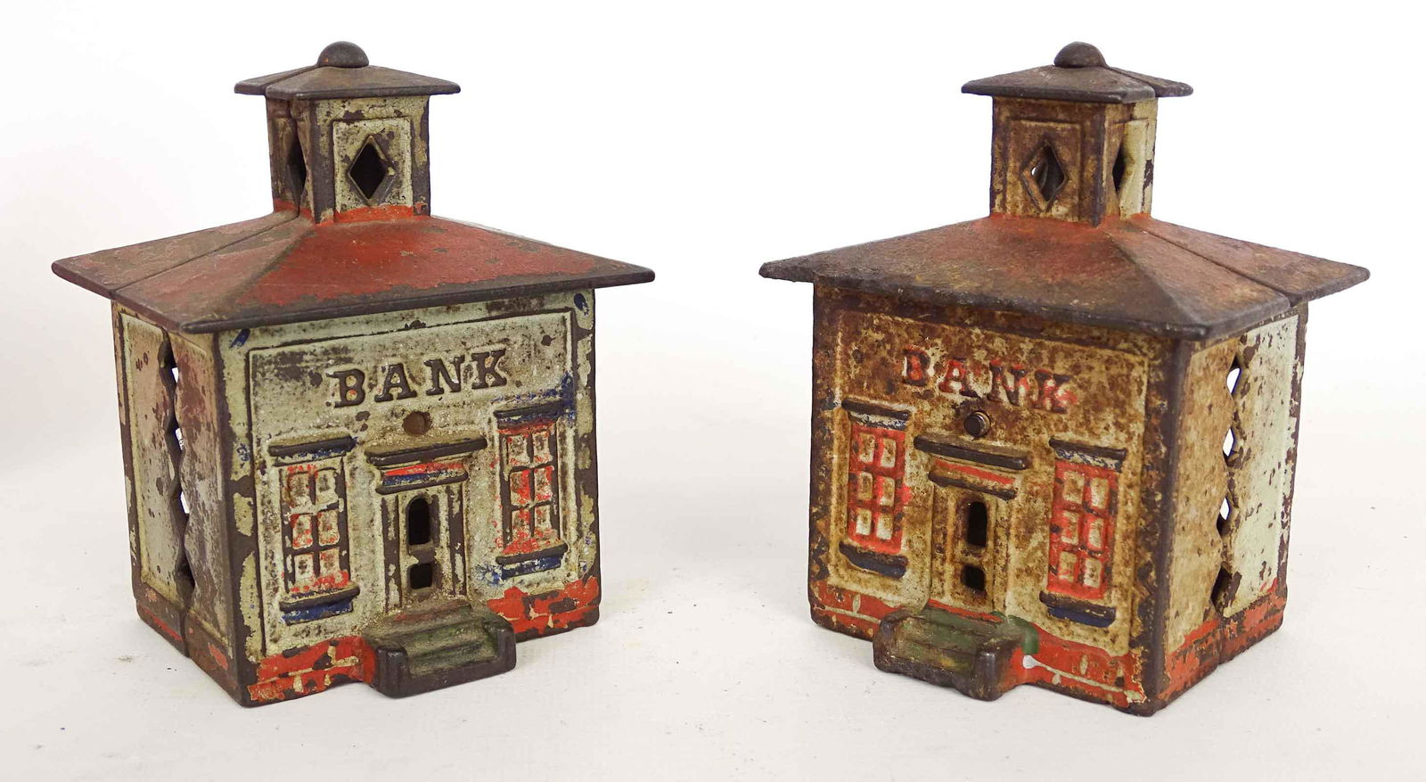 Two Early Cast Iron Cupola Banks (1 of 4)