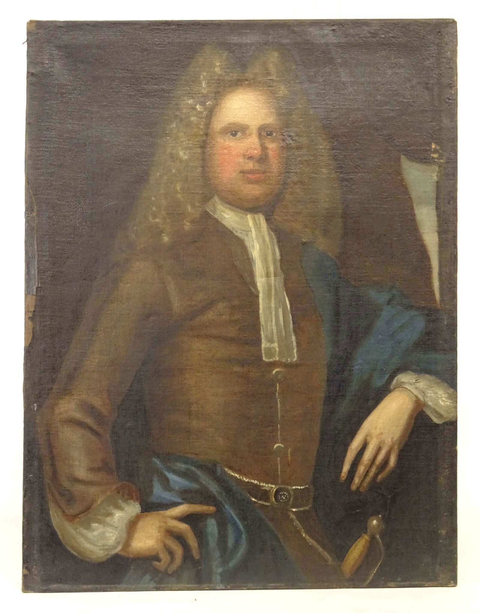 Continental School, 18th c. Portrait (1 of 3)