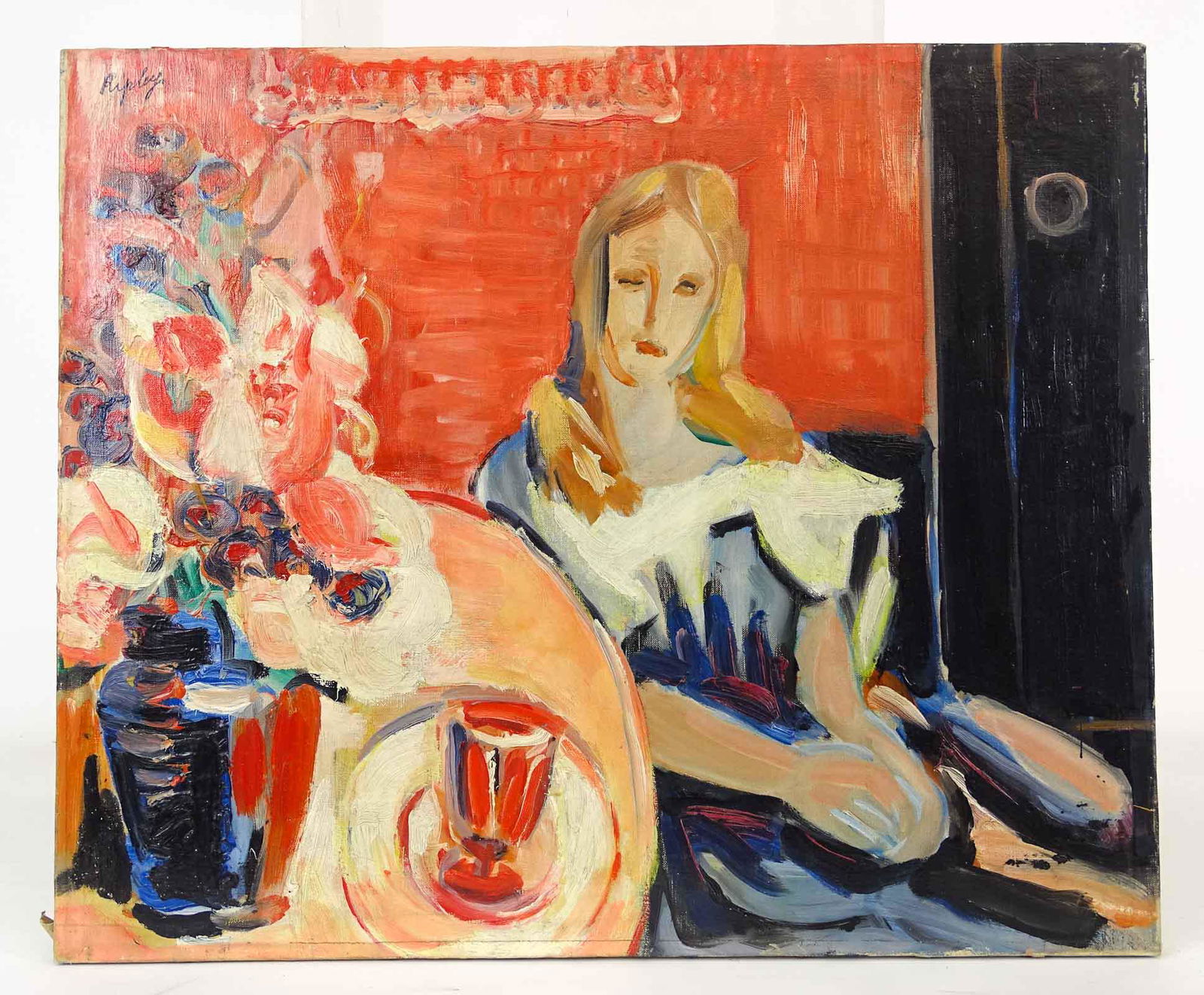 Modernist School, Painting Of A Woman (1 of 3)