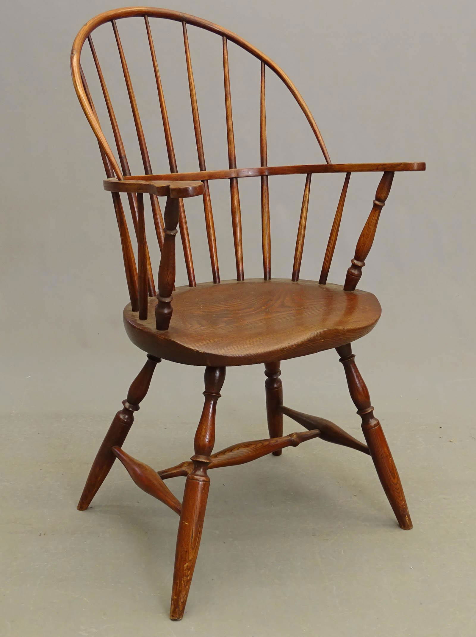 19th c. Windsor Armchair (1 of 3)