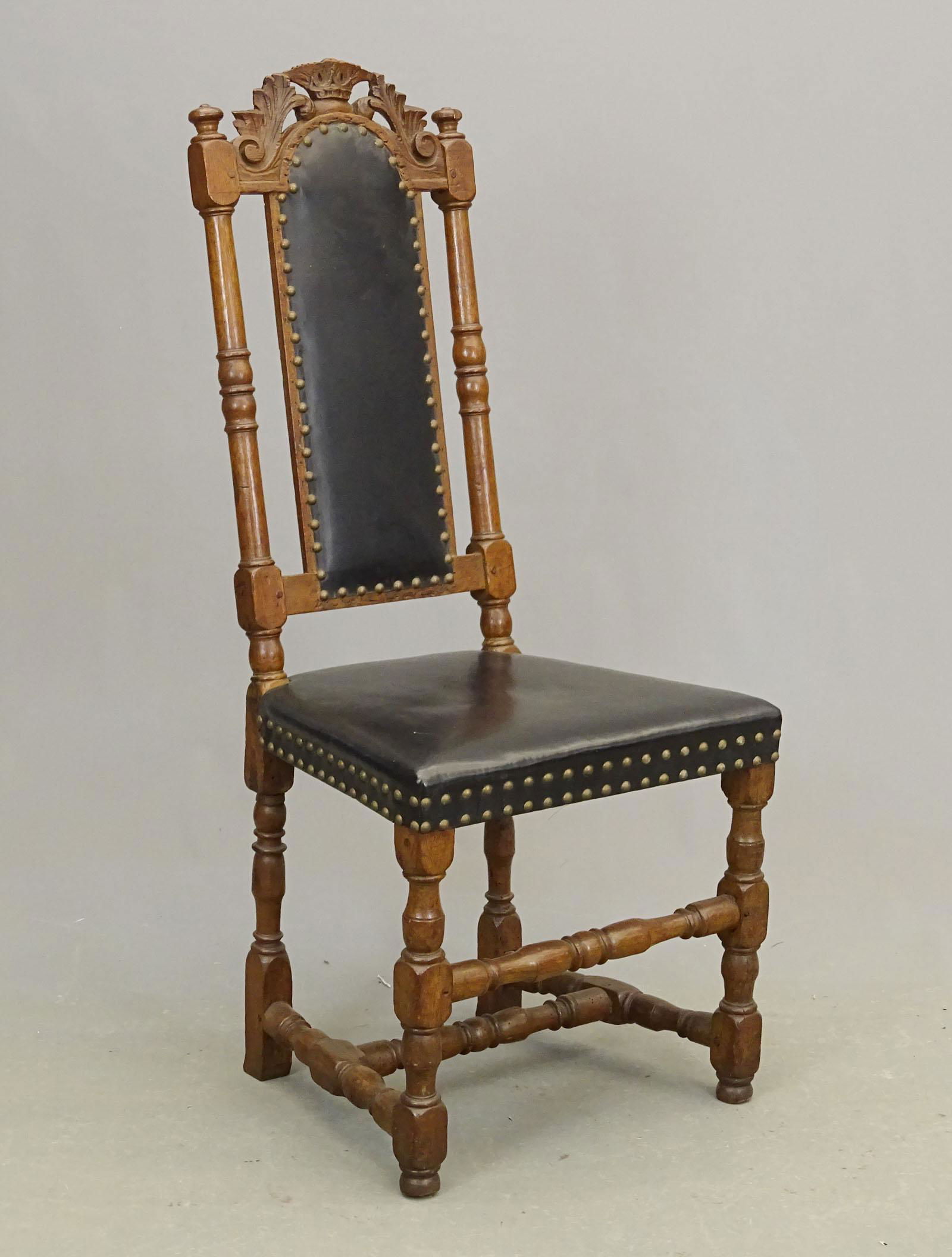 Early Continental Carved Chair (1 of 4)