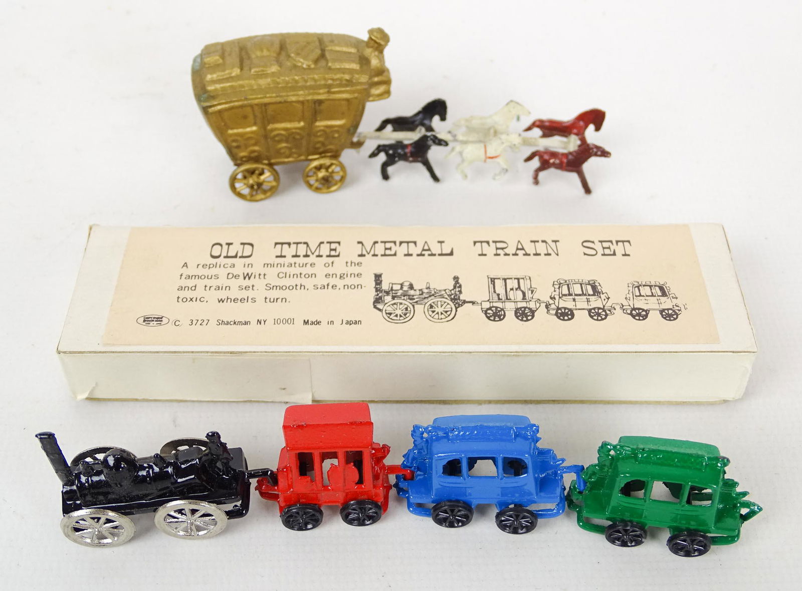 Miniature Coach Set And Toy Trains (1 of 5)