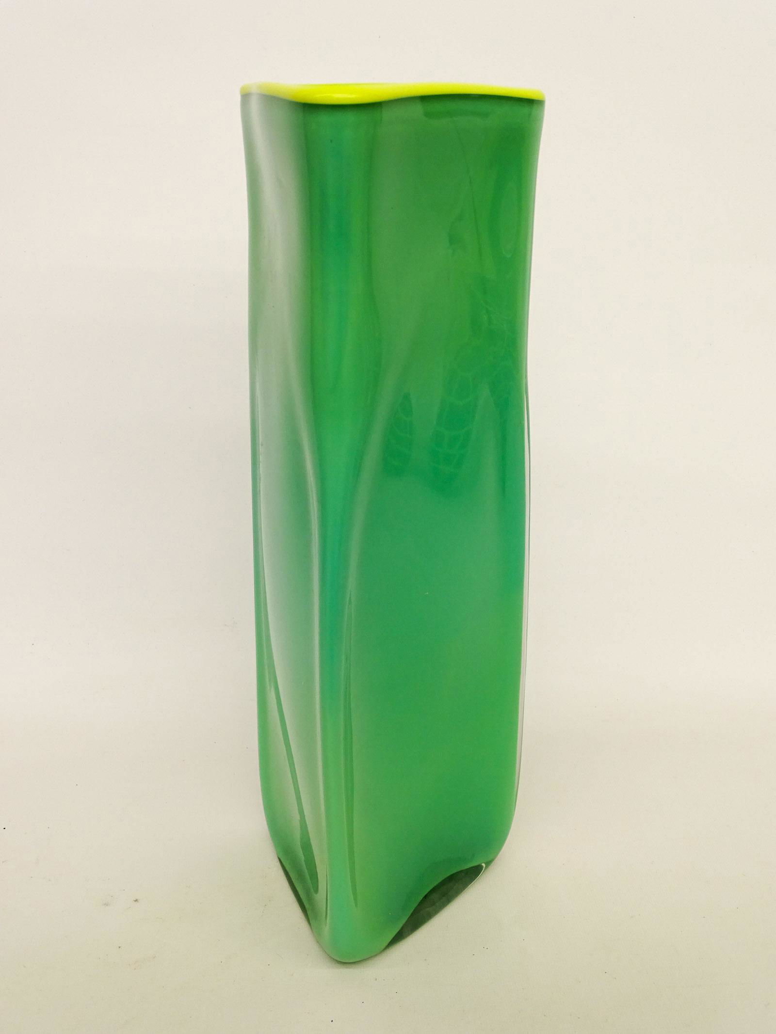 Robin Mix (20th Century), Art Glass Vase (1 of 4)