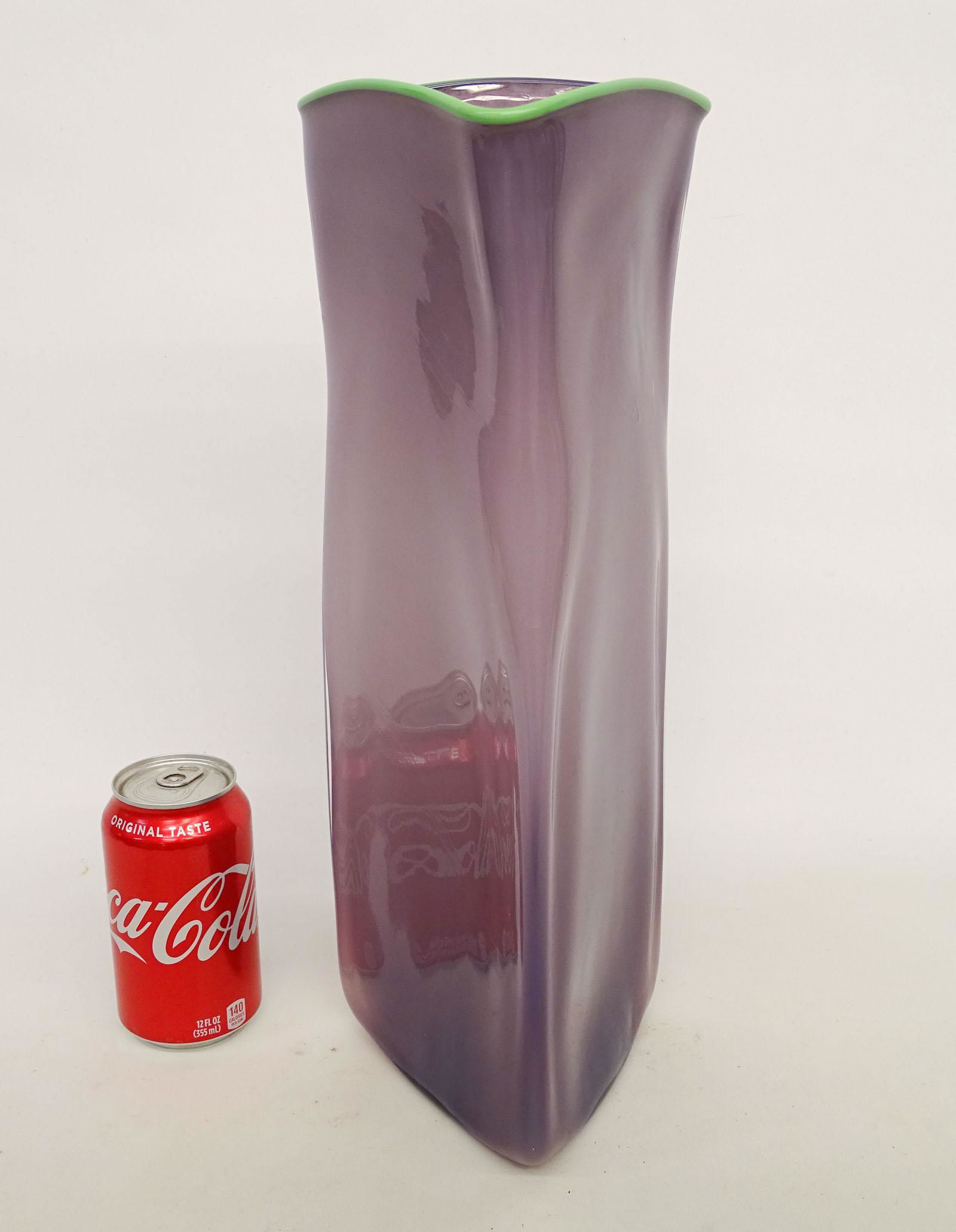 Robin Mix (20th Century), Art Glass Vase (1 of 3)