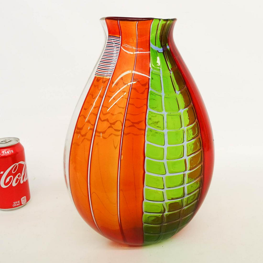 Robin Mix (20th Century), Art Glass Vase (1 of 5)