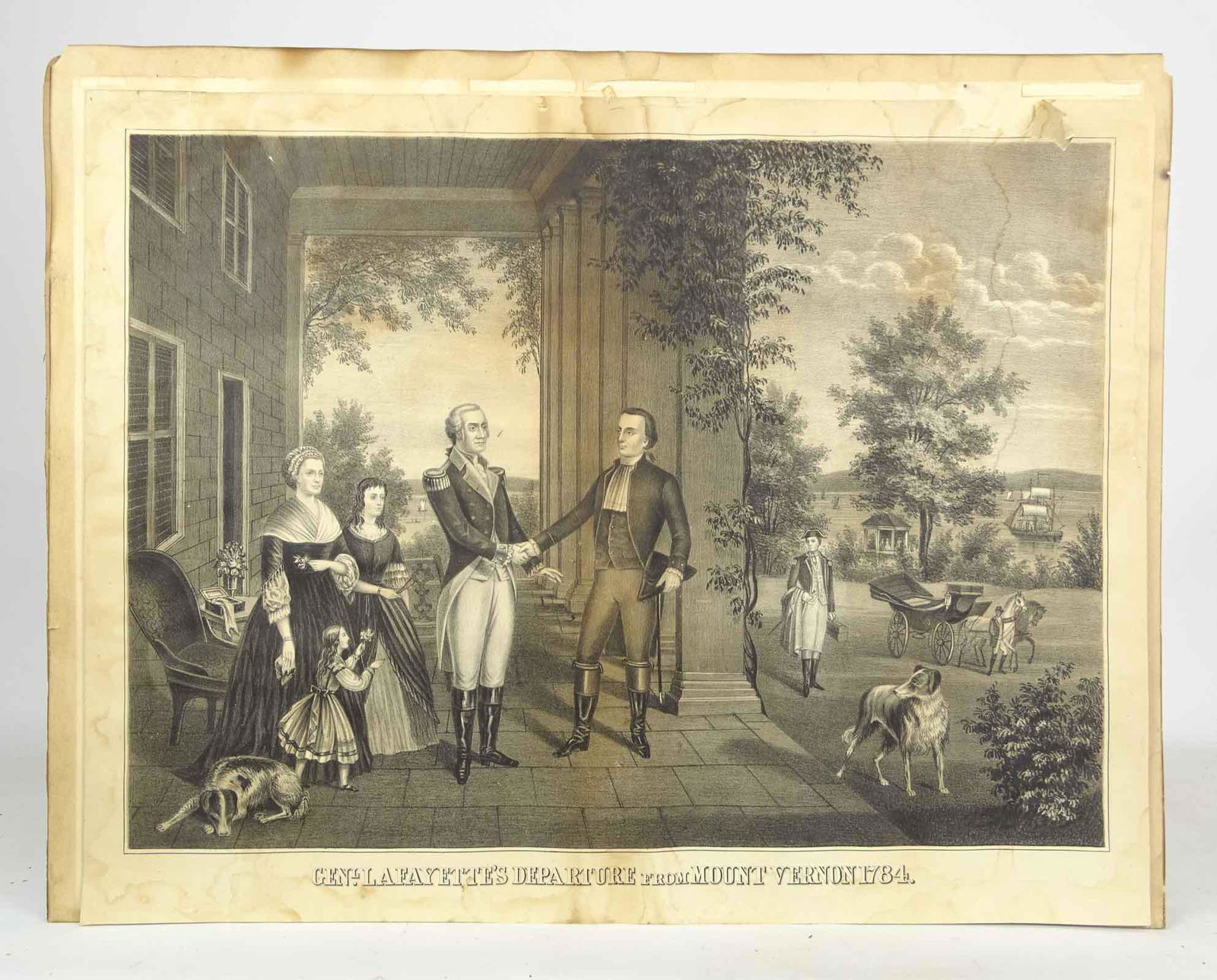19th c. Mount Vernon Print (1 of 3)