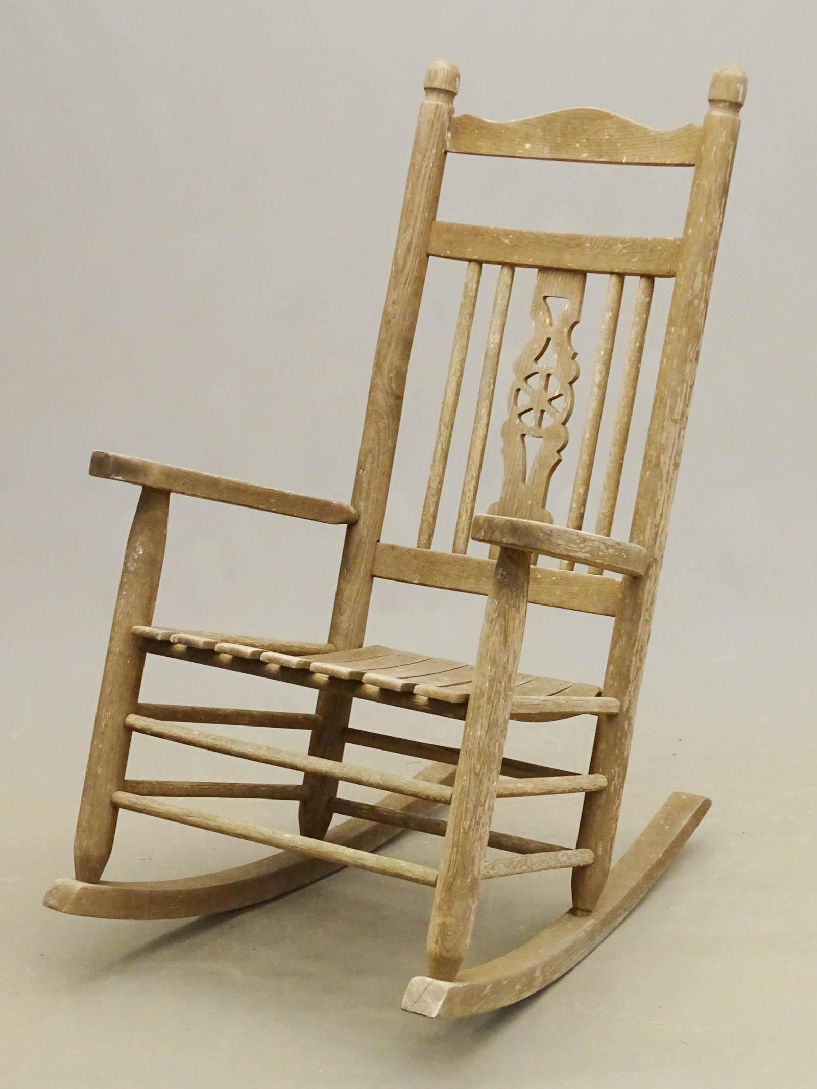 Porch Rocking Chair: Porch rocking chair.