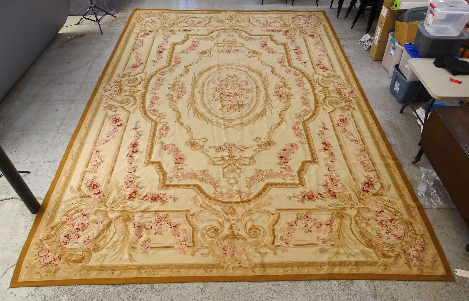 Huge Aubusson Palace Rug (1 of 3)