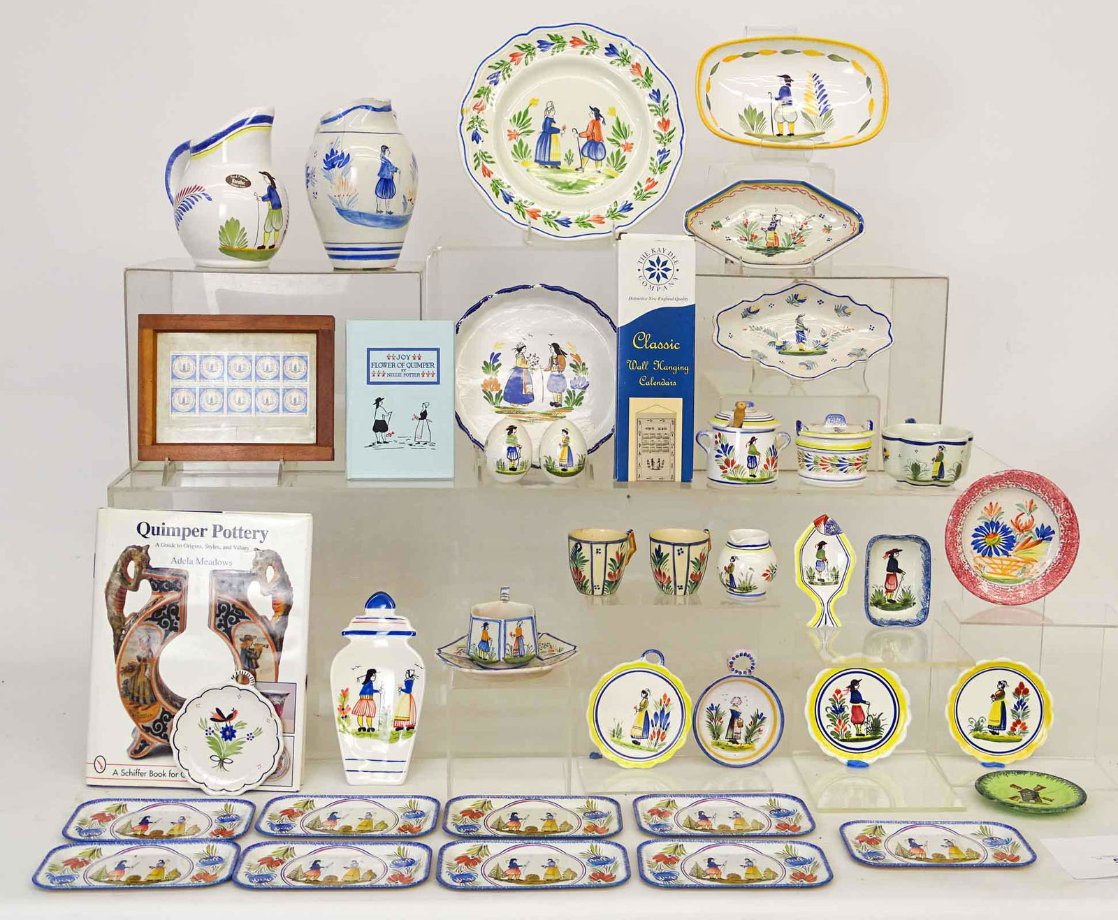 Quimper Pottery Lot (1 of 13)