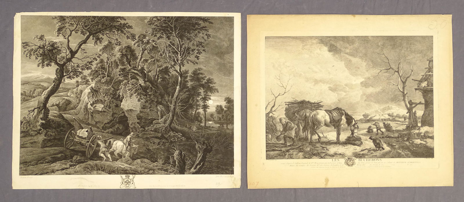 Old Master Landscape Prints (2) (1 of 5)