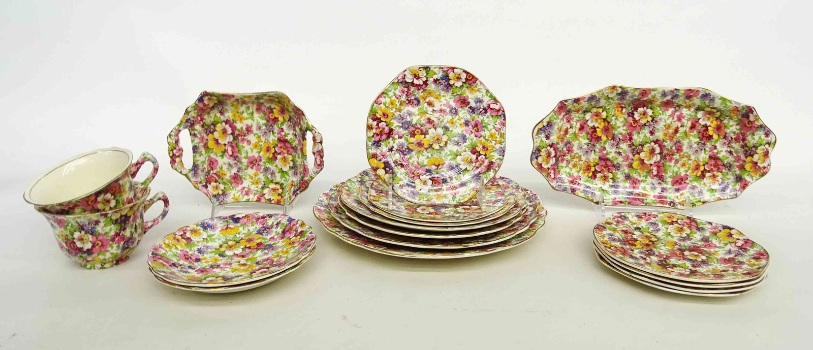 English Chintz Lot (1 of 9)