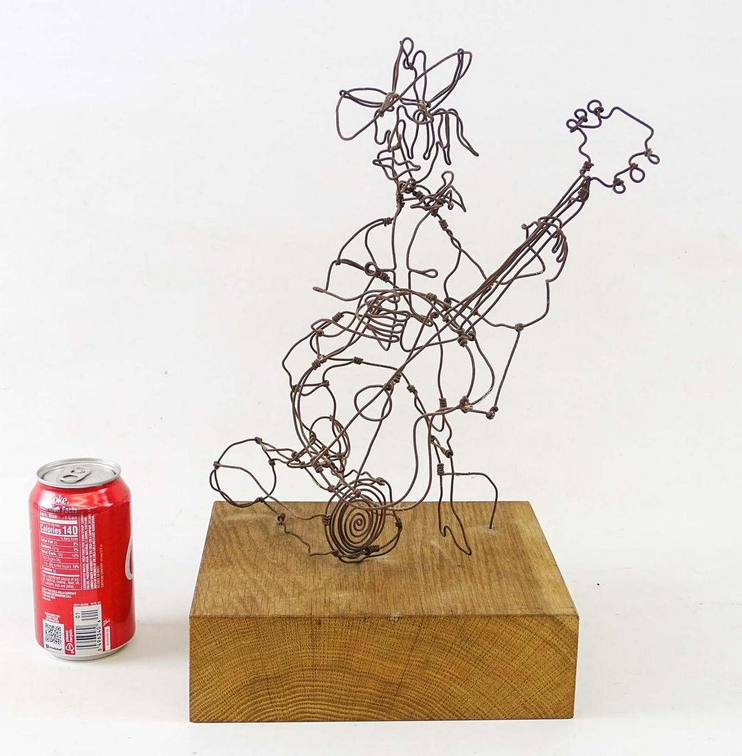Mid Century Wire Sculpture (1 of 5)