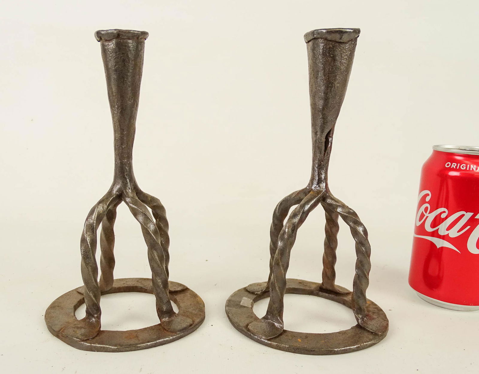 Pair Iron Candlesticks (1 of 2)
