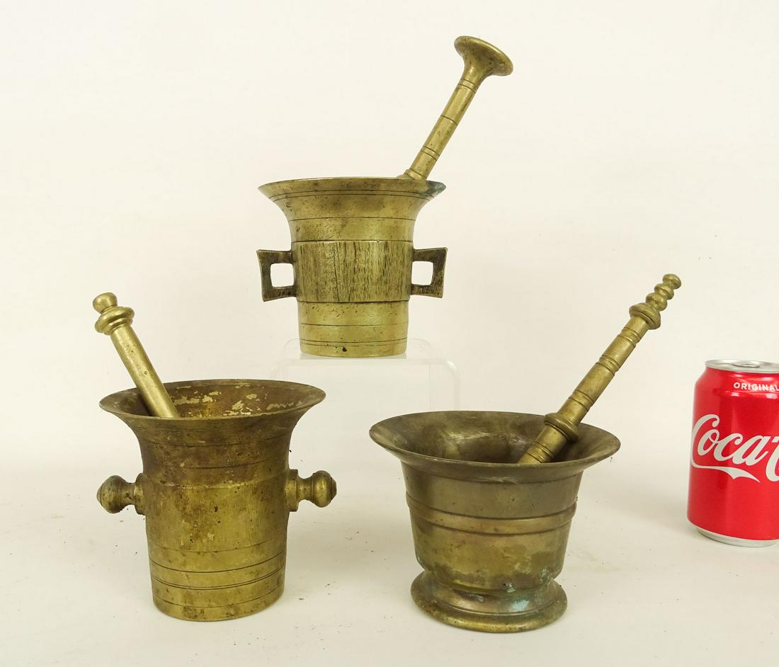 Brass Mortar And Pestles (1 of 14)