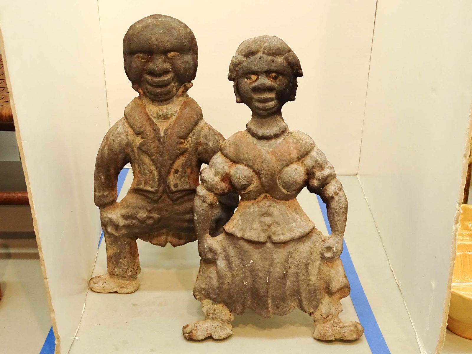 Pair Figural Andirons (1 of 2)