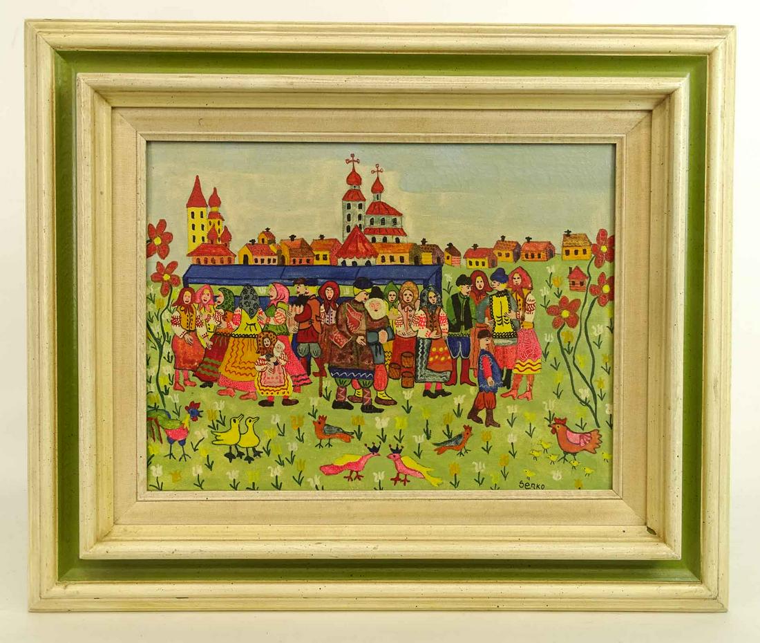 European School, Signed Senko (1 of 3)