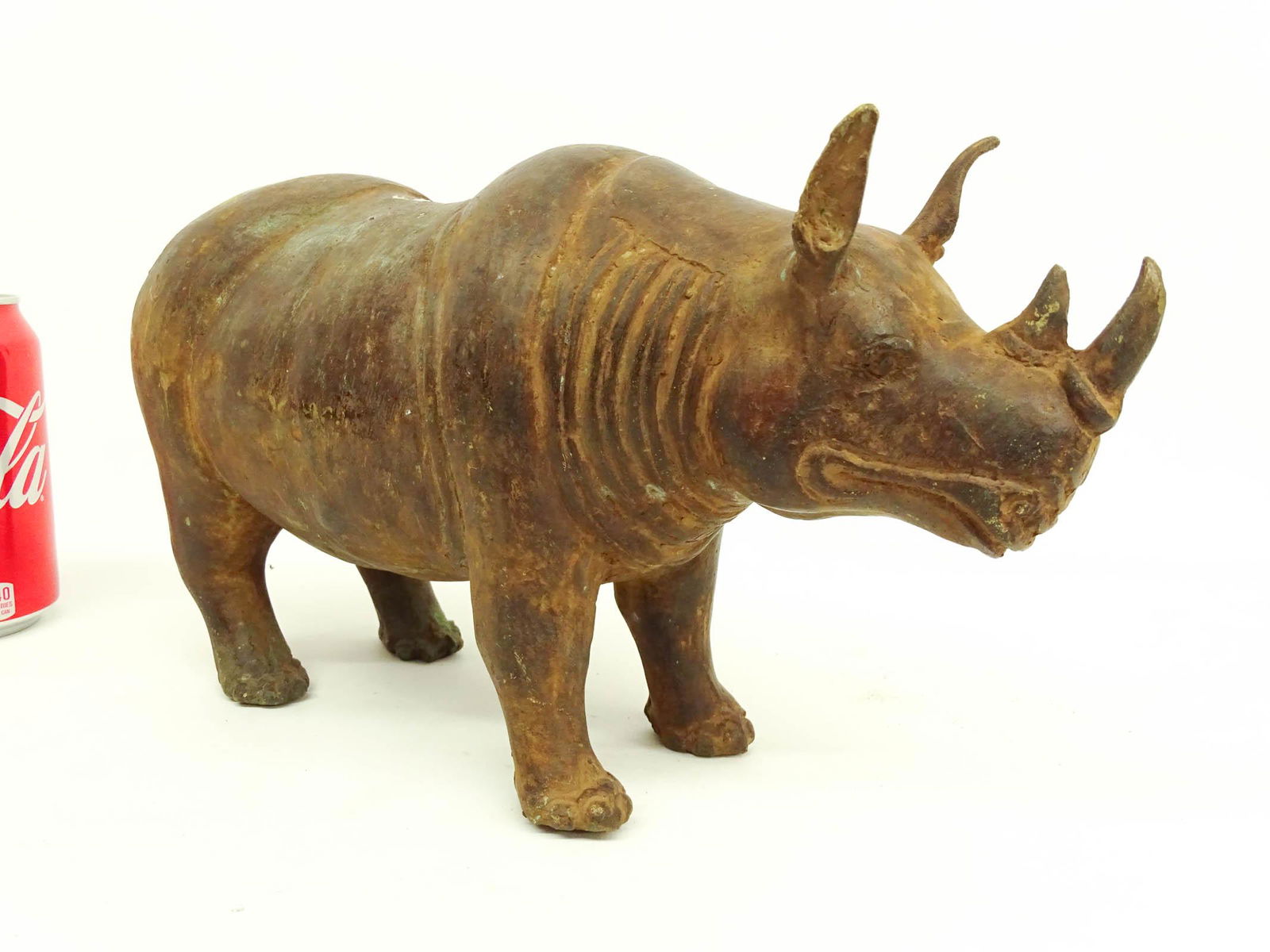 Cast Bronze Rhino (1 of 5)