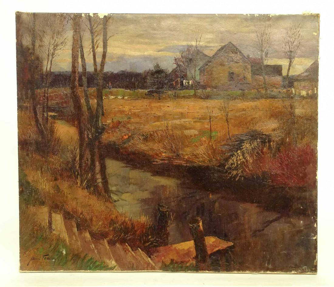 19th c. Continental School Landscape (1 of 5)