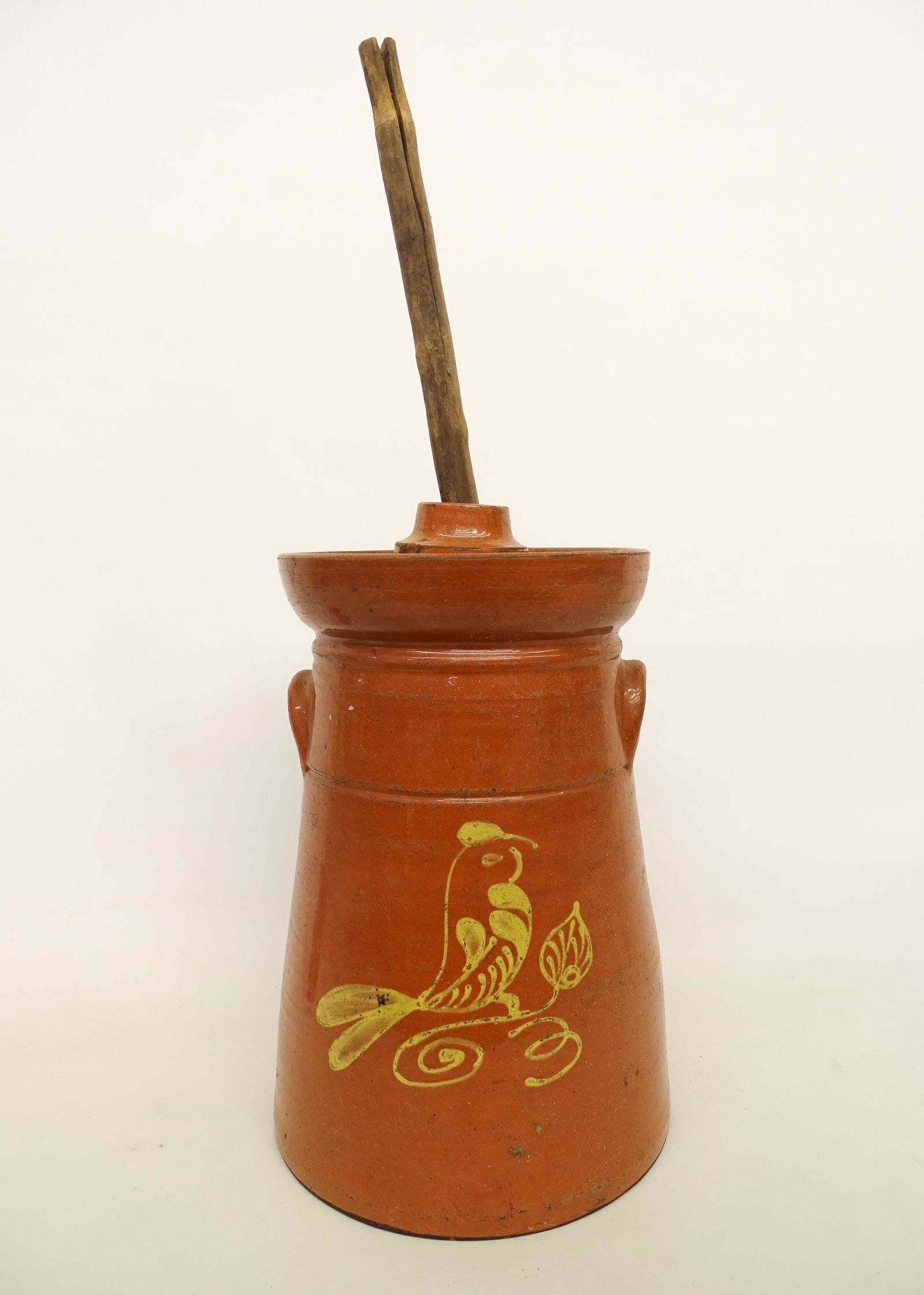 Redware Churn (1 of 5)